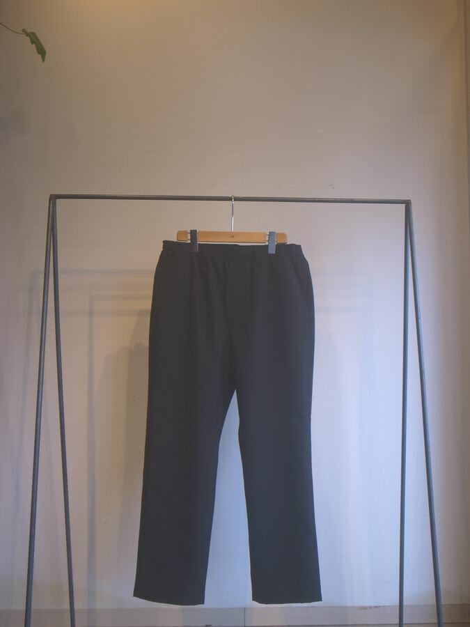 LAMOND(h)DRY TOUCH SEMI WIDE TROUSERS