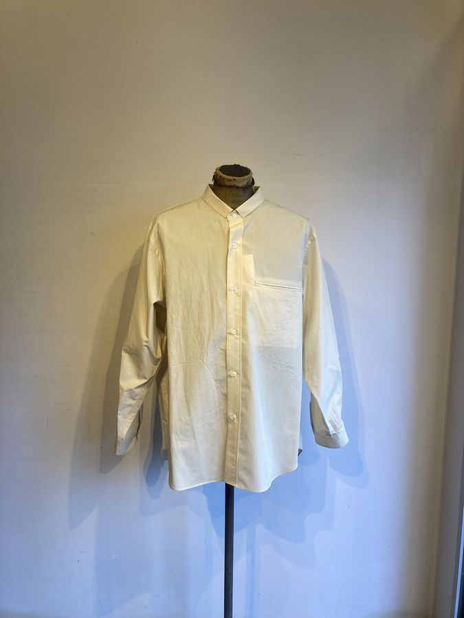 Rakuten - STILL BY HAND(スティルバイハンド)Linen mixed narrow collar shirt(SH06261)
