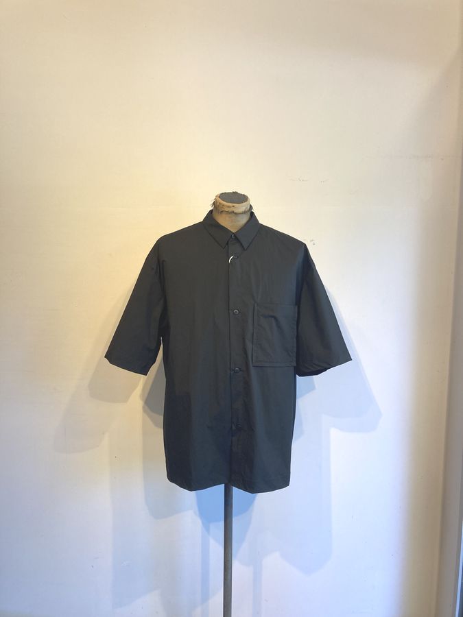 Rakuten - STILL BY HAND(スティルバイハンド) Nylon regular collar shirt (SH02262)