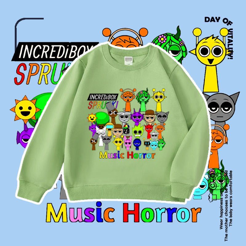 Sprunki スプランキー 子供服 長袖 薄手 冬物 秋物 インクレディブル キッズ グッズ 誕生日 プレゼント..