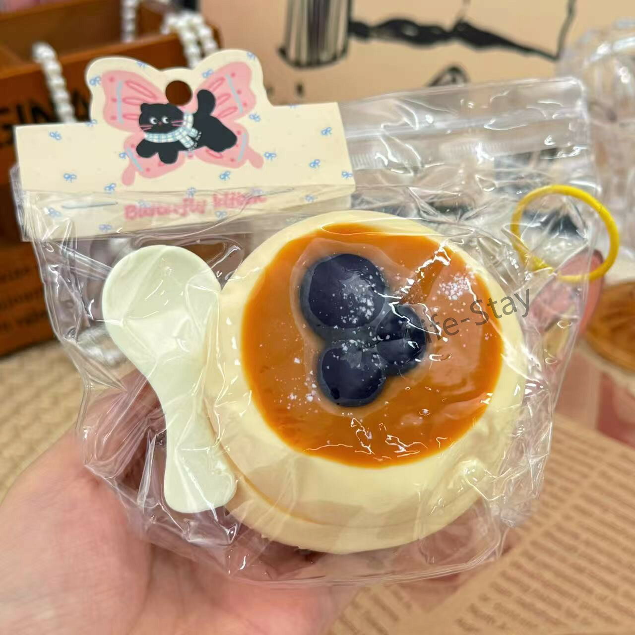 【SOFUMI公式】ソフミ【2点セット50％OFF 】メロジョイ スクイーズ 大福 大サイズ 中サイズ 肉球 ネコ ねこ 低反発 おもちゃ かわいい 握る ストレス解消 もちもち おしゃれ オシャレ Y2K 握って遊ぶ パ そっくり ブルーベリー パン スイーツ 癒し系 ギフト 女の子向け 3