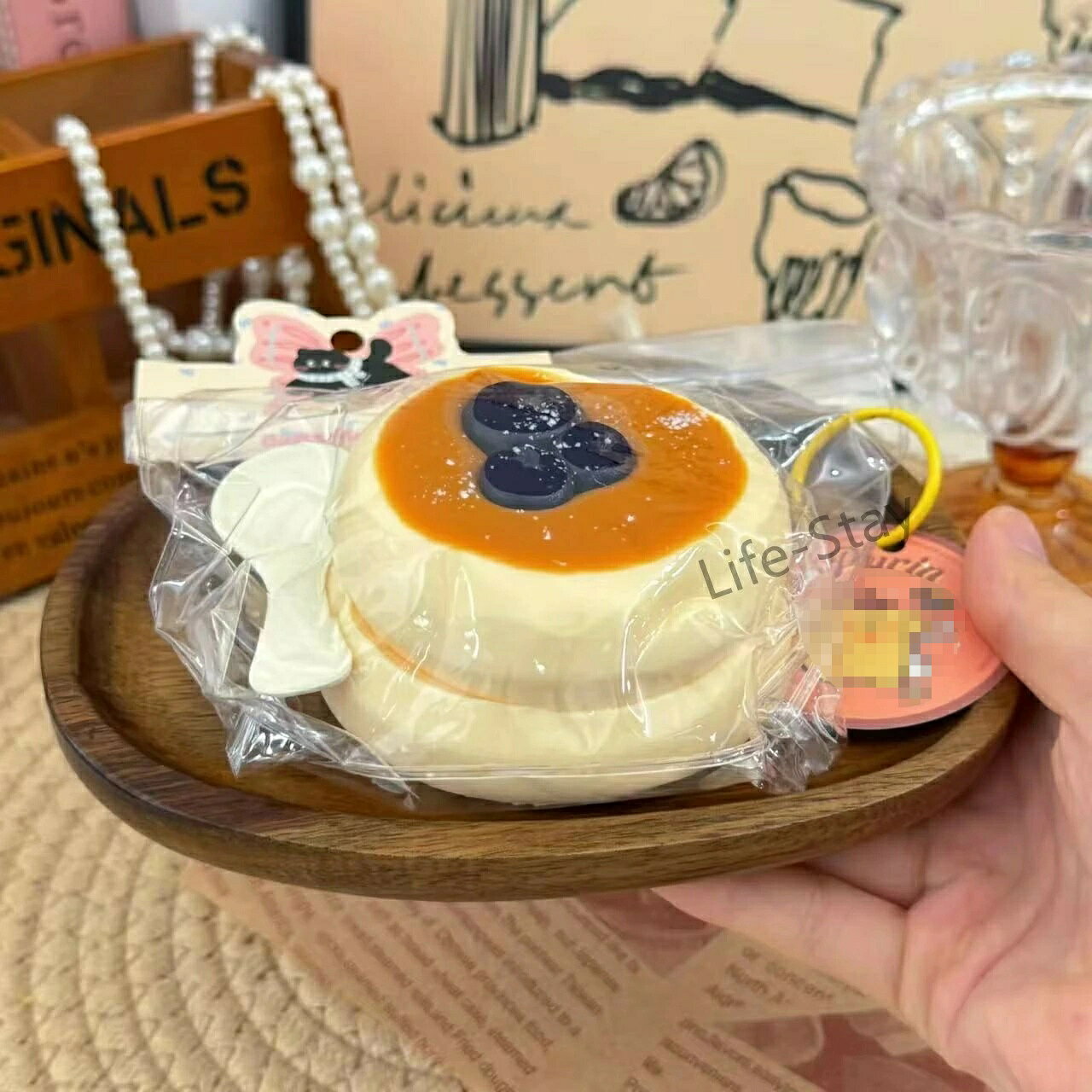 【SOFUMI公式】ソフミ【2点セット50％OFF 】メロジョイ スクイーズ 大福 大サイズ 中サイズ 肉球 ネコ ねこ 低反発 おもちゃ かわいい 握る ストレス解消 もちもち おしゃれ オシャレ Y2K 握って遊ぶ パ そっくり ブルーベリー パン スイーツ 癒し系 ギフト 女の子向け 2