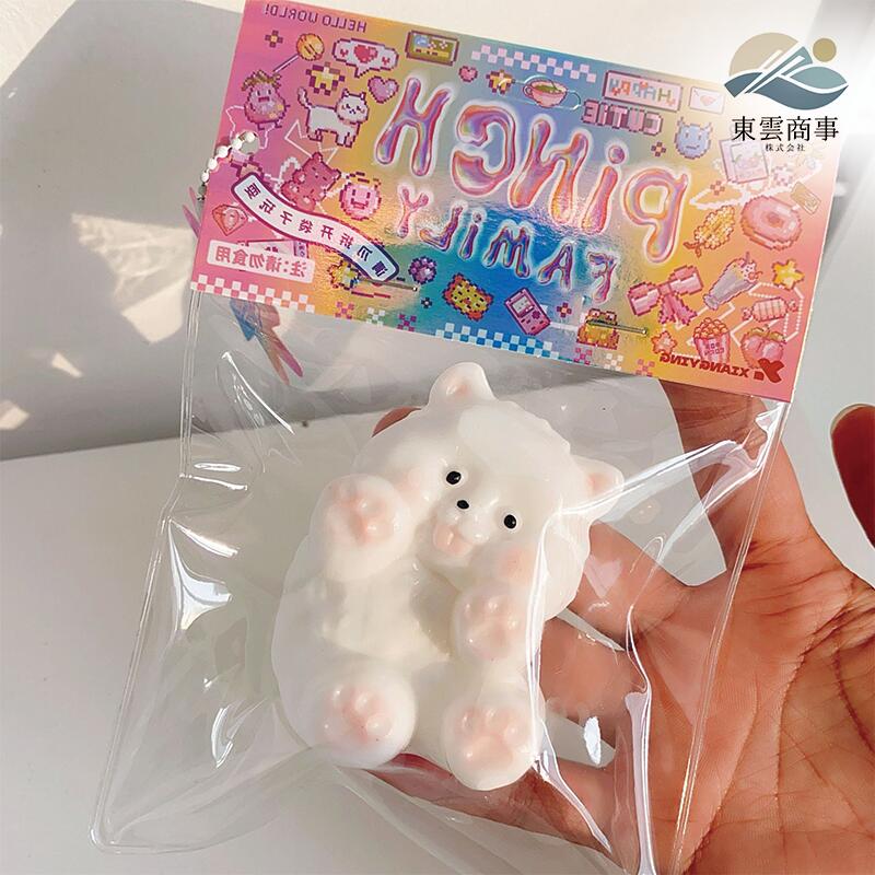 【SOFUMI公式】スクイーズ 大サイズ 中サイズ 低反発 かわいい 握る ストレス解消 もちもち おしゃれ オシャレ Y2K 握って遊ぶ そっくり 超しっとり ソフトなスローリバウンド 袋入り 学生向け 癒し系 スクイーズ 大福 snnm1015-10002456 BEAUTY LIFE サンプル画像2