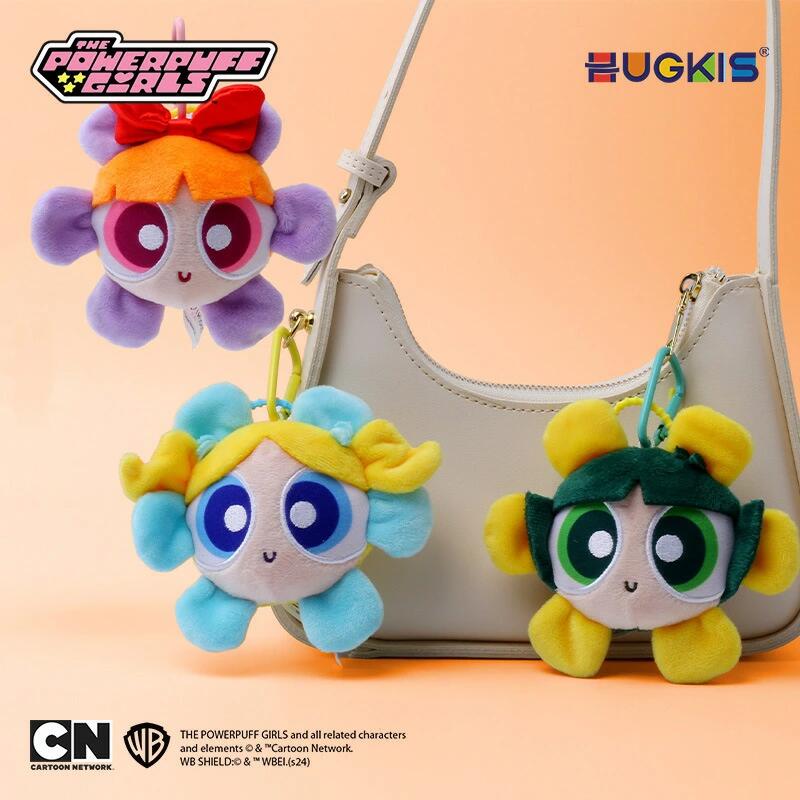 パワーパフガールズ ぬいぐるみ パワパフ キーホルダー ブロッサム バブルス バターカップ かわいい おしゃれ 高校生 中学生 大人 子供 ストラップ プレゼント(4)