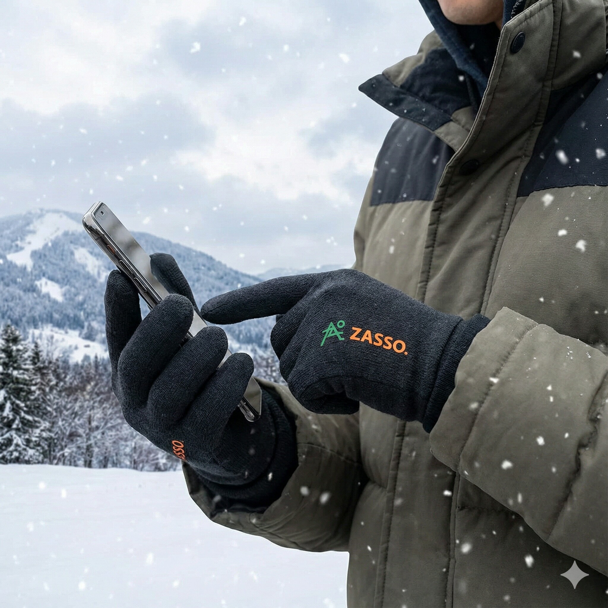 ZASSO インナー手袋 タッチグローブ スマホ手袋 スキー スノーボード 手袋 インナー 防寒 薄手 防寒 手袋 スポーツ 冬 バイク インナーグローブ 自転車 冬 キャンプ 手袋 インナータッチパネル対応 伸縮 フィット 吸湿速乾 冬用 UNISEXコスパ 防寒