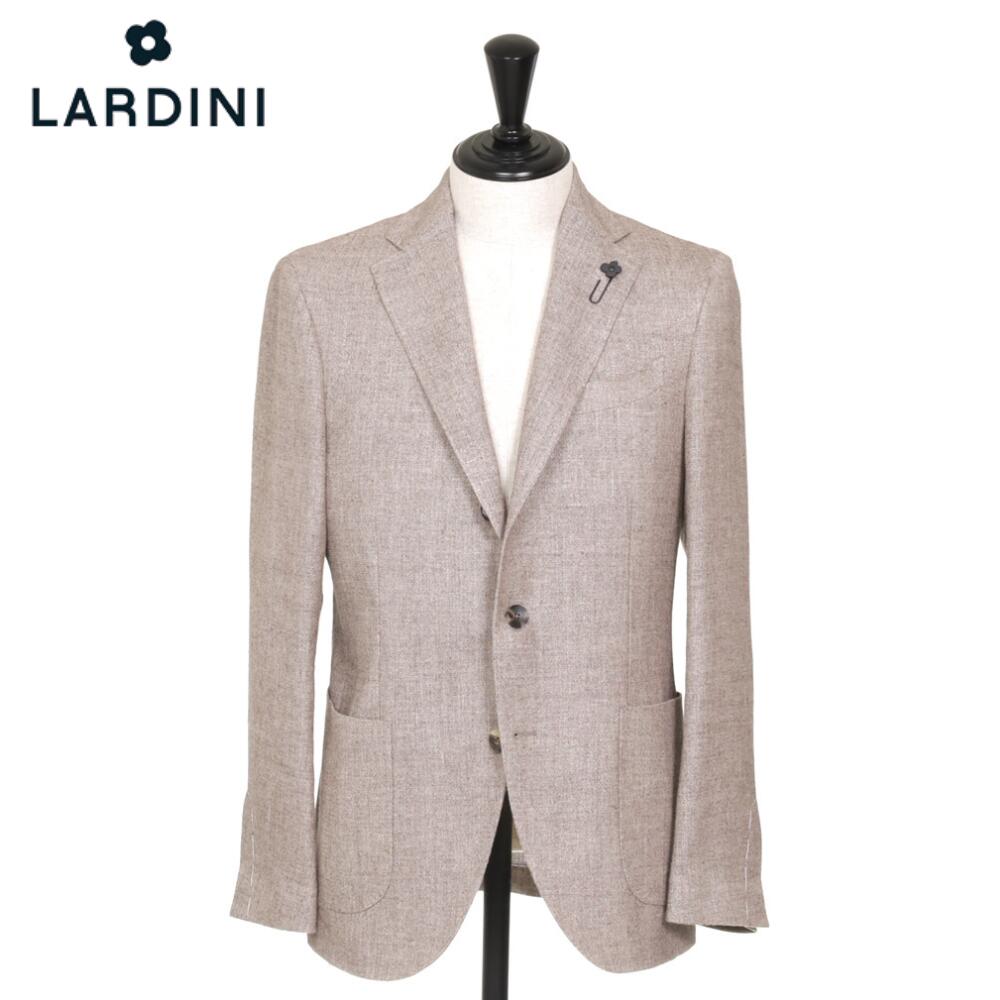 LARDINI ラルディーニ ジャケット ADVANCE アドバンス リネンウール 3B メンズ ブラウン A6000AQ/EQSK62514 