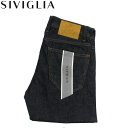国内正規品 SIVIGLIA シビリア デニム パンツ ボタンフライ ジーンズ スリムフィット ワンウォッシュ インディゴブルー 29/30/31/32/33 224J-S997-6005