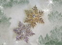 メール便OK!☆金の星☆銀の星☆魅力の大き目ブローチキラキラ輝く雪の結晶コートやセーターにきらりと光る粋なアクセント♪ゴールド&シルバー