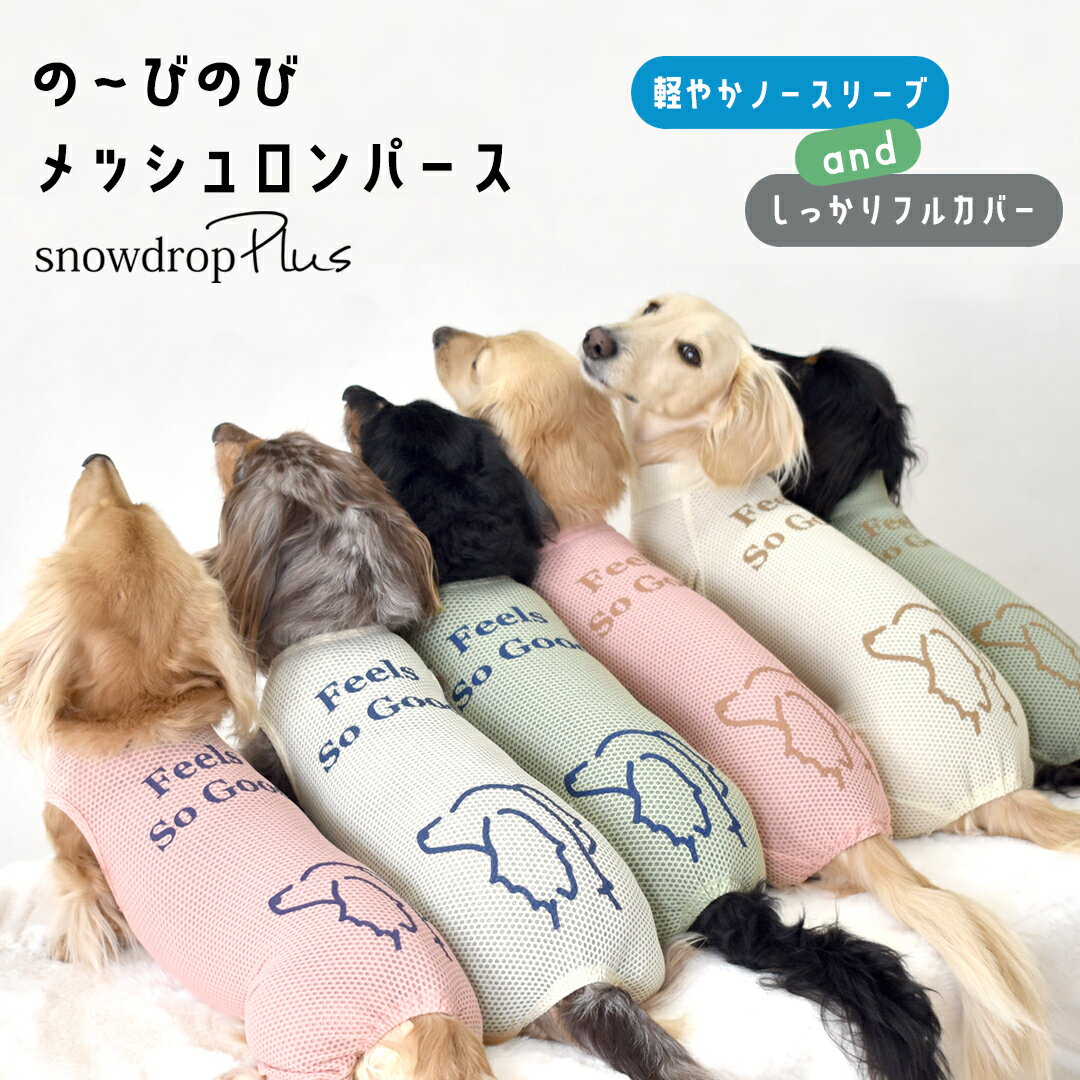 (4月21日12時まで早割10％OFF)ダックスメッシュカバーオール ダックスサイズ 水着 ラッシュガード snowdrop メッシュ ロンパース　オールインワン ストレッチ のびのび 犬 夏服 犬服 ゆうパケット対応