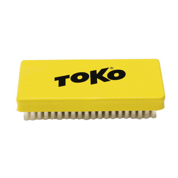 メーカー希望小売価格はメーカーカタログに基づいて掲載しています TOKO トコ ベースブラシ ポリッシュ滑走面ストラクチャー内にもツヤを出す為の最終仕上ブラシ。100%フッ素ワックスのワクシング作業やフッ素配合滑走ワックス(トップワックス)の最終ブラッシングに使用します。