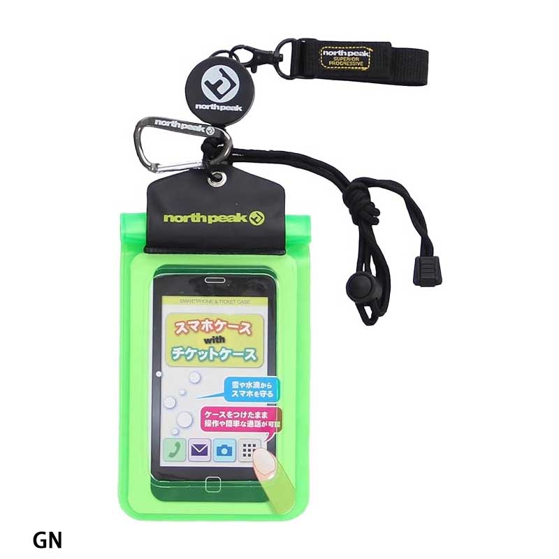 スキー用品通販 スノーファミリーのnorth peak 〔ノースピーク パスケース〕 SMARTPHONE ＆ PASS CASE NP-5219 スキー スノーボード｜アングル3