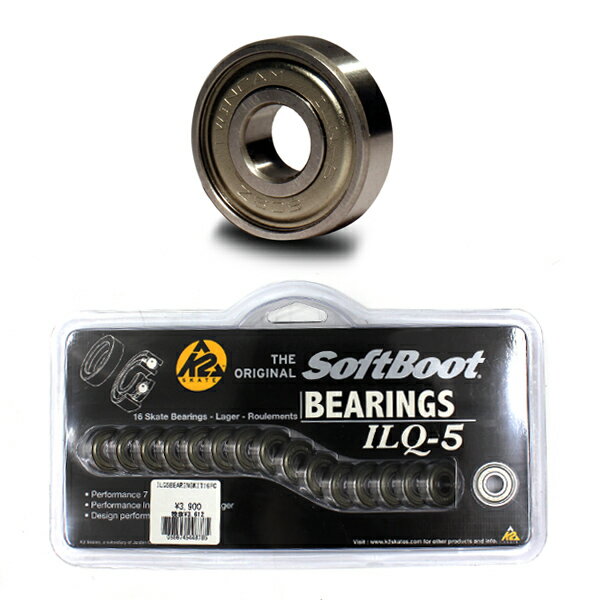 K2〔ケーツー〕 インラインスケートベアリング ILQ 5 BEARING KIT 16 PCS スーパーセール