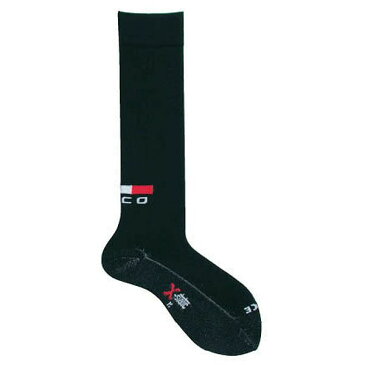 MICO SOCKS 〔ミコ ソックス スキー靴下〕 1640 X-RACE Extra-LIGHT〔極薄〕/ ブラック〔BLACK〕