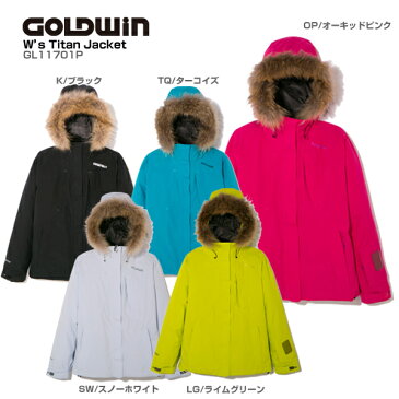 【独自ポイント5倍★】GOLDWIN〔ゴールドウィン スキーウェア ジャケット レディース〕＜2018＞W's Titan Jacket GL11701P【送料無料】【MUJI】 スキー スノーボード