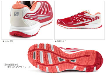 SALOMON〔サロモン レディーススポーツシューズ ランニングシューズ〕＜2017＞SENSE PRO W/L37320900〔LOTUS PINK/WH〕〔SA〕