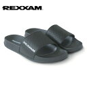 REXXAM〔レクザム サンダル〕＜2024＞シャワーサンダル REX-SS02 Shower Sandal〔BLACK〕 スキー スノーボード