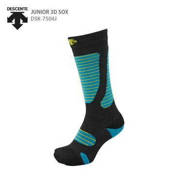 DESCENTE デサント ジュニアスキーソックス 2020 JUNIOR 3D SOX /DSK-7504J 靴下 子供用 19-20 【A】