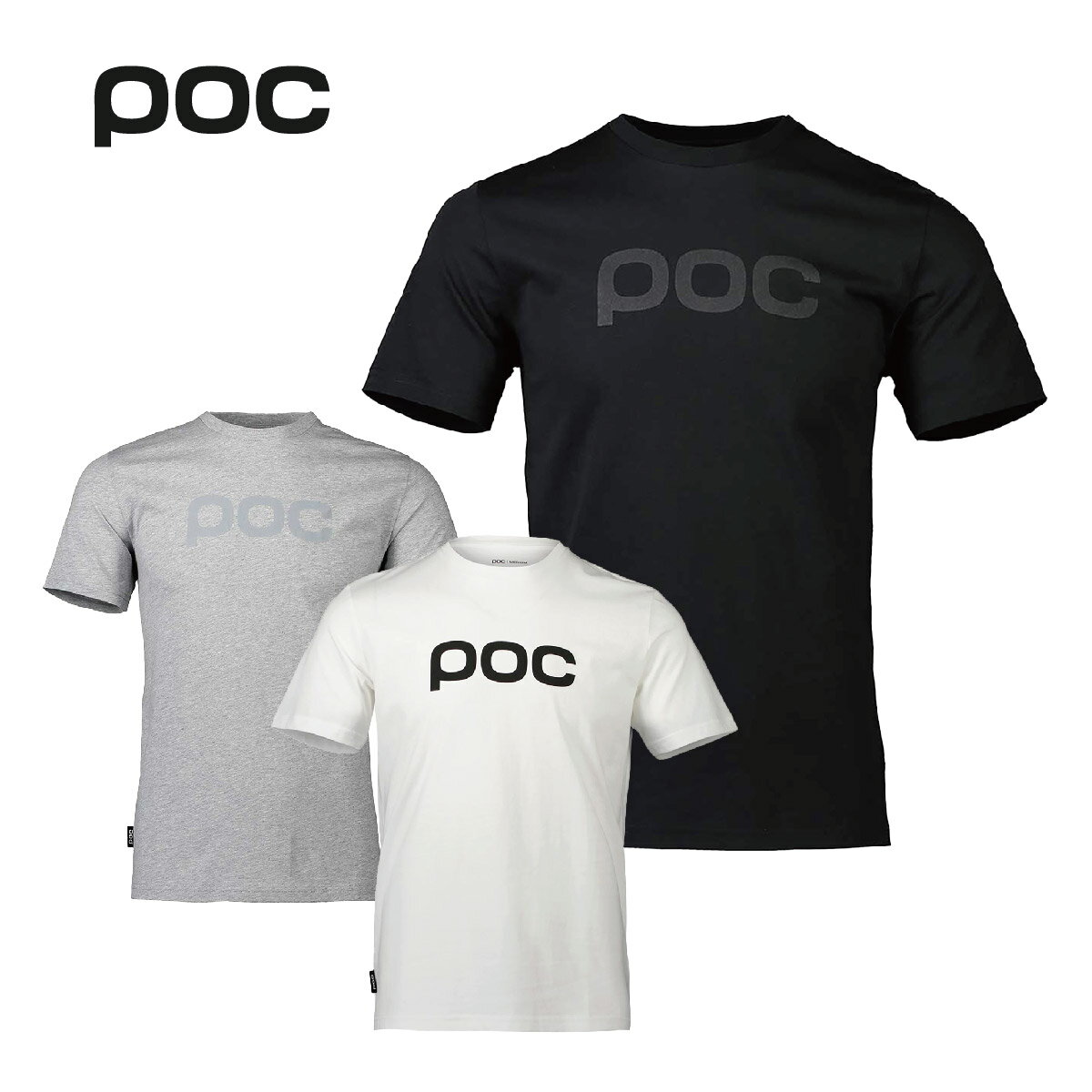 メーカー希望小売価格はメーカーカタログに基づいて掲載していますPOC ポック Tシャツ■POC TEEカラー・Uranium Black・Grey Melangeシームの下部に冠したPOCのロゴのタグラベルなど、POCのクラシックなディテールを備えたこのTシャツは、従来のモデルを強く反映しながらも、さらに優れた品質と快適さを実現。非常に柔らかな感触と高い耐久性から世界的に認められている、米国産のSupimaCottonのみから作られたTシャツは、洗濯を繰り返しても、その品質を維持します。実寸サイズ・Mサイズ：身幅50cm　着丈71cm・Lサイズ：身幅53cm　着丈74cm※実店舗にて平置きで計測しておりますので多少の誤差はご了承くださいませSIZES：XS、S、M、LCOLOR:1002 / URANIUM BLACK/1044 / GREY MELANGEラス1セール