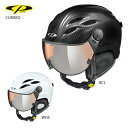 スキー ヘルメット メンズ レディース CP シーピー 2024 CURAKO バイザー付き スノーボード