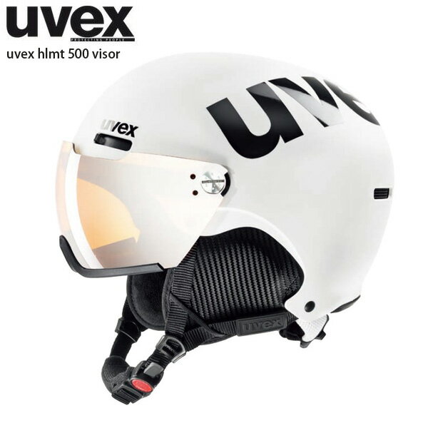 スキー ヘルメット メンズ レディース ウベックス UVEX 20-21 hlmt 500 visor〔ウベックス500バイザー〕 2021 旧モデル スノーボード〔SAH〕