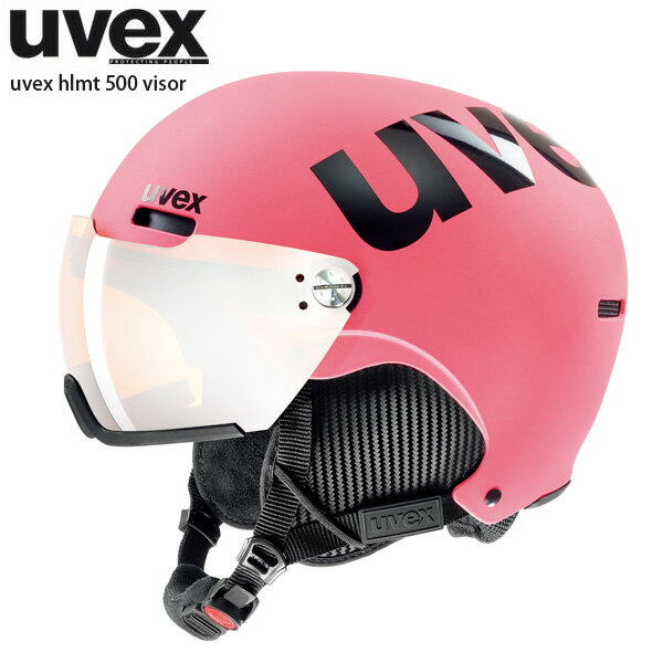 スキー ヘルメット メンズ レディース ウベックス UVEX 20-21 hlmt 500 visor〔ウベックス500バイザー〕 2021 旧モデル スノーボード〔SAH〕