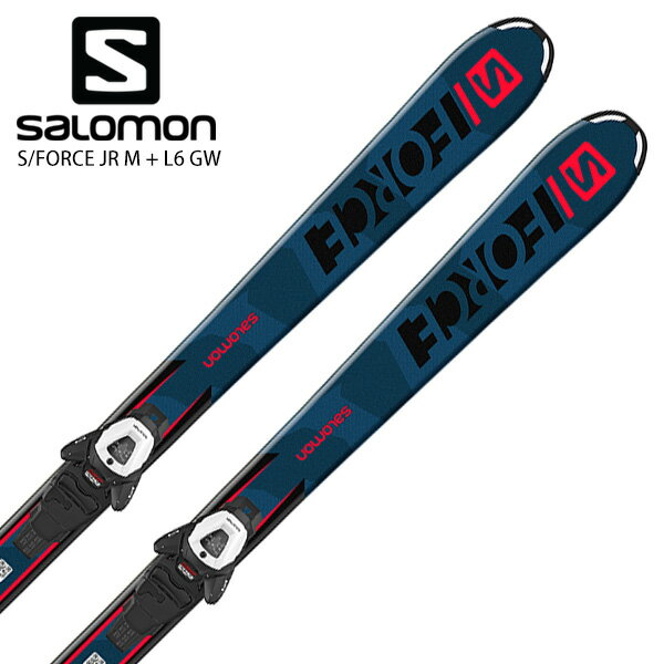 スキー板 キッズ ジュニア サロモン ビンディング セット SALOMON 21-22 S/FORCE JR M + L6 GW 2022 旧モデル