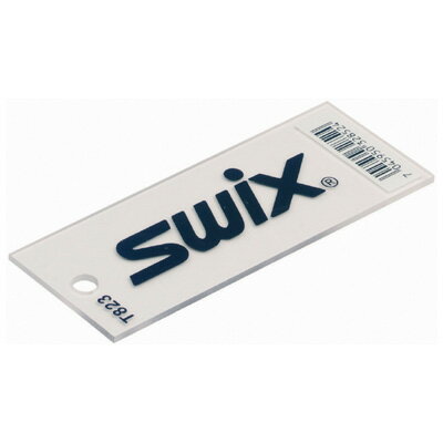 メーカー希望小売価格はメーカーカタログに基づいて掲載していますSWIX　スクレーパープレキシスクレーパー T0824Dサイズ：128mm×55mm×4mm■ホットワクシング後のスクレーピングに使用。ストラクチャー仕上げを施した滑走面には、たわみの少ない厚めのスクレーパーが最適。低温用のワックスは硬いので5mmを使用することをおすすめします。SIZE:4mm