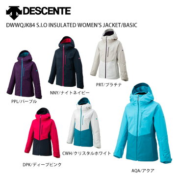 【スーパーセール対象！】スキー ウェア レディース DESCENTE〔デサント ジャケット〕＜2022＞DWWQJK84 S.I.O INSULATED WOMEN'S JACKET/BASIC【MUJI】