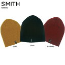 メーカー希望小売価格はメーカーカタログに基づいて掲載しています SMITH ニット帽■ TERRAINCOLORKhaki / Black / BurgundyCOLOR:BLACK/BURGUNDY/KHAKI