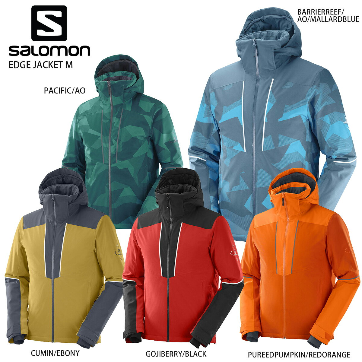 スキー ウェア メンズ レディース SALOMON〔サロモン ジャケット〕＜2022＞EDGE JACKET M【GARA】