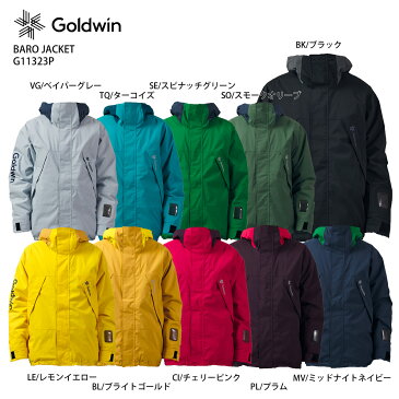 スキー ウェア メンズ レディース GOLDWIN 〔ゴールドウイン ジャケット〕＜2022＞BARO JACKET/G11323P【旧モデル21-22】【MUJI】