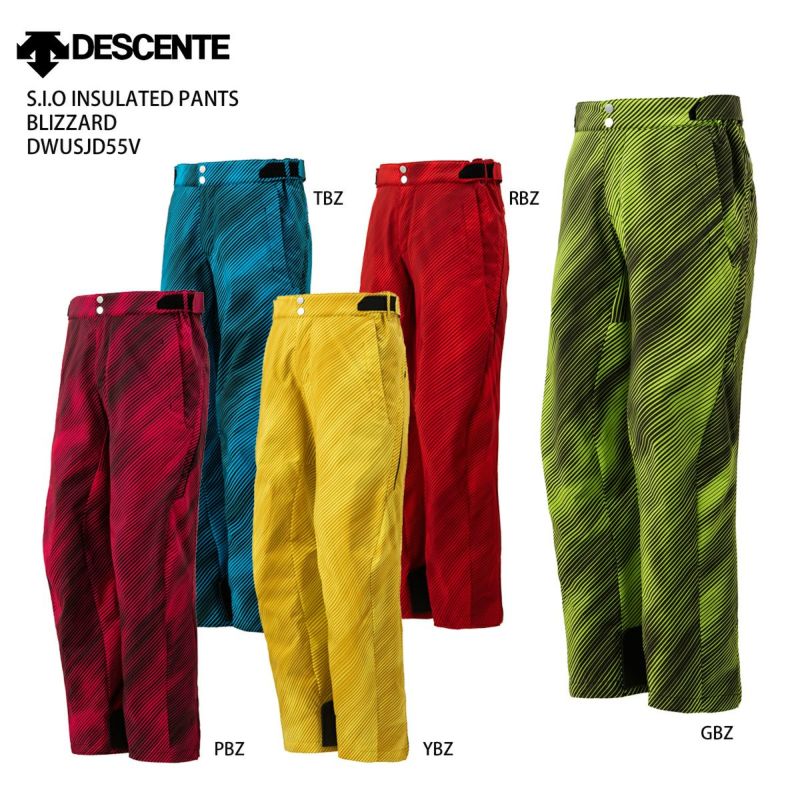 スキー ウェア メンズ レディース DESCENTE〔デサント パンツ〕＜2022＞S.I.O INSULATED PANTS BLIZZARD/DWUSJD55V【旧モデル21-22】【GARA】