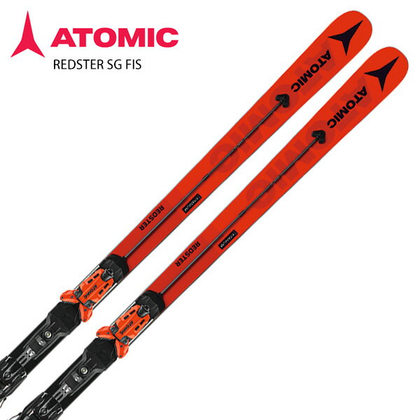 スキー板 キッズ ジュニア アトミック ビンディング セット ATOMIC 20-21 REDSTER SG FIS + X 16 VAR 取付無料 2021 旧モデル〔SA〕