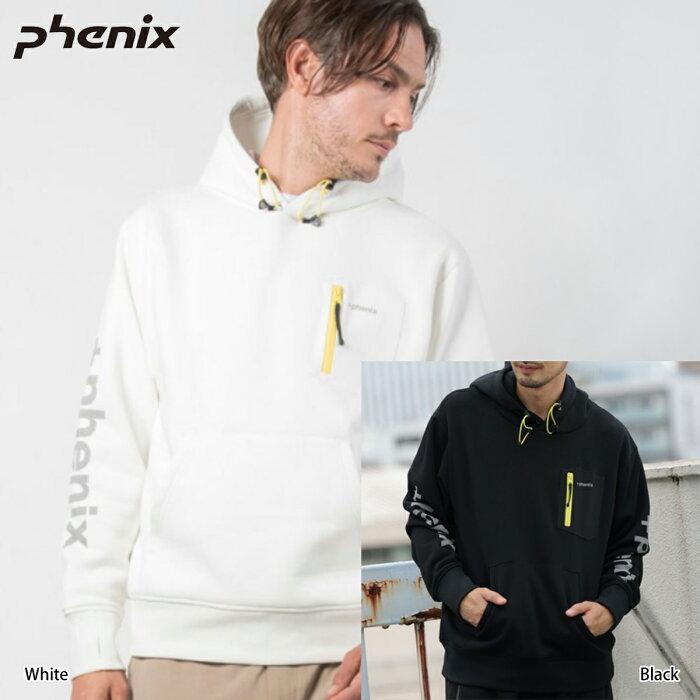 PHENIX〔フェニックス スキー ウェア フーディ〕＜2022＞Sleeve Logo Hoodie/POO-21015