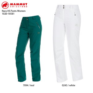 スキー ウェア レディース MAMMUT〔マムート パンツ 〕＜2019＞Nara HS Pants Women/1020-10581〔SA〕