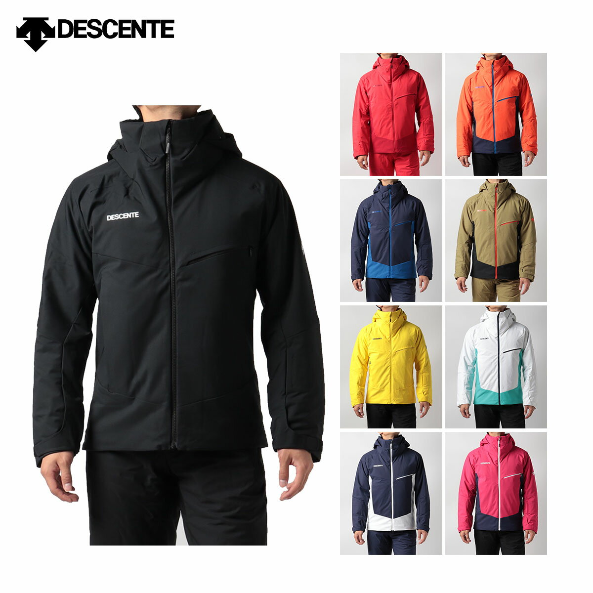 DESCENTE デサント スキーウェア ジャケット ＜2023＞ DWMUJK74 / S.I.O INSULATED JACKET／BLOCK 22-23 NEWモデル