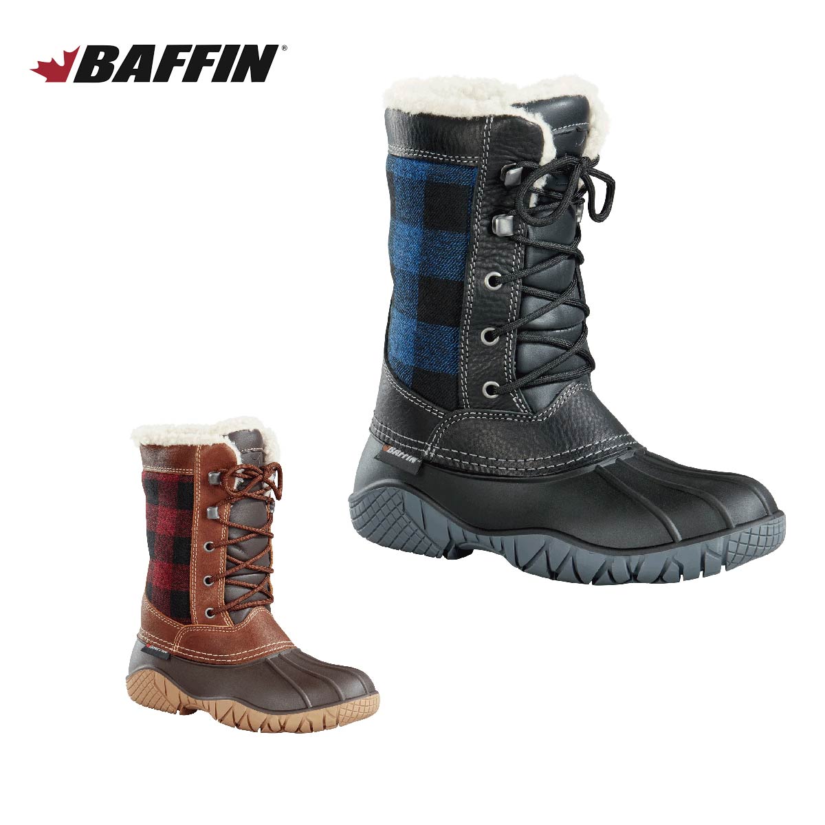 メーカー希望小売価格はメーカーカタログに基づいて掲載しています BAFFIN バフィン レディース スノーブーツ■CANAW002 / JASPER WOMEN ジャスパーウーマンFEATURESInsulation Level: Fixed-Fit multi-layer inner boot systemWaterproof Level: B-Tek&trade; Dry Waterproof BaseMade in CanadaTECHNOLOGYUpper:Mid-height, full grain leather upper with stylish tartan pattern and faux fur collarBase:Premium Rubber base for flexible durabilityRemovable anti-fatigue insoleInsulation:Fixed-Fit multi-layer inner boot system featuring:Thermaplush&trade; soft, next-to-foot wicking layer for warmthForm-fitting B-Tek&trade; Foam lining for comfortB-Tek&trade; Heat lightweight, insulation for high-loft breathability in a broad range of temperatures