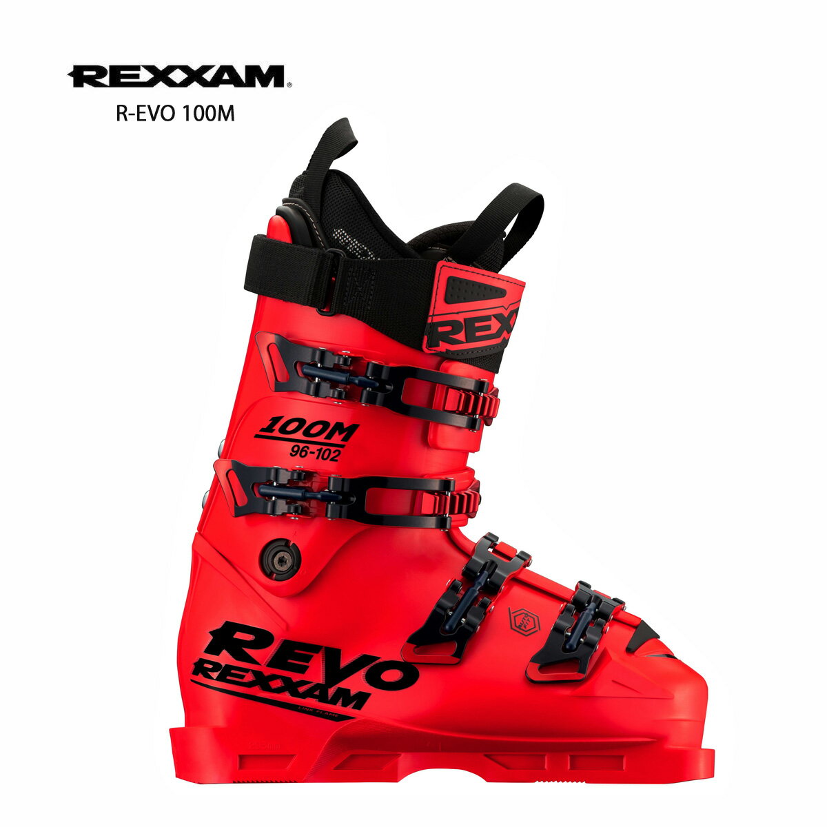 REXXAM レクザム スキーブーツ メンズ レディース ＜2024＞ R-EVO 100M 〔R エヴォ 100M〕/ 23-24 NEWモデル 2023-2024 NEWモデル