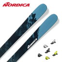 スキー板 NORDICA ノルディカ ＜2024＞ ENFORCER UNLIMITED 104 + ＜23＞ATTACK 11 GW【金具付き・取付送料無料】 2023-2024 NEWモデル