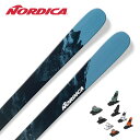 スキー板 NORDICA ノルディカ ＜2024＞ ENFORCER UNLIMITED 104 + ＜23＞SQUIRE 11【金具付き・取付送料無料】 2023-2024 NEWモデル