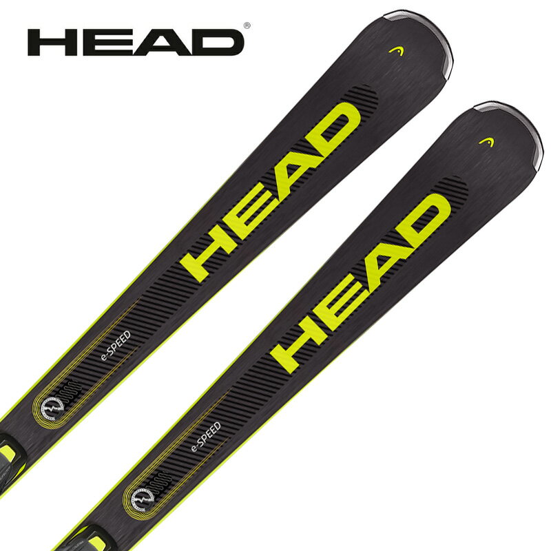 HEAD ヘッド スキー板 メンズ レディース ＜2024＞ SUPERSHAPE E-SPEED スピード + PROTECTOR PR 13 GW [313323] プレート/ビンディング セット 取付無料 グリップウォーク対応 2023-2024 NEWモデル