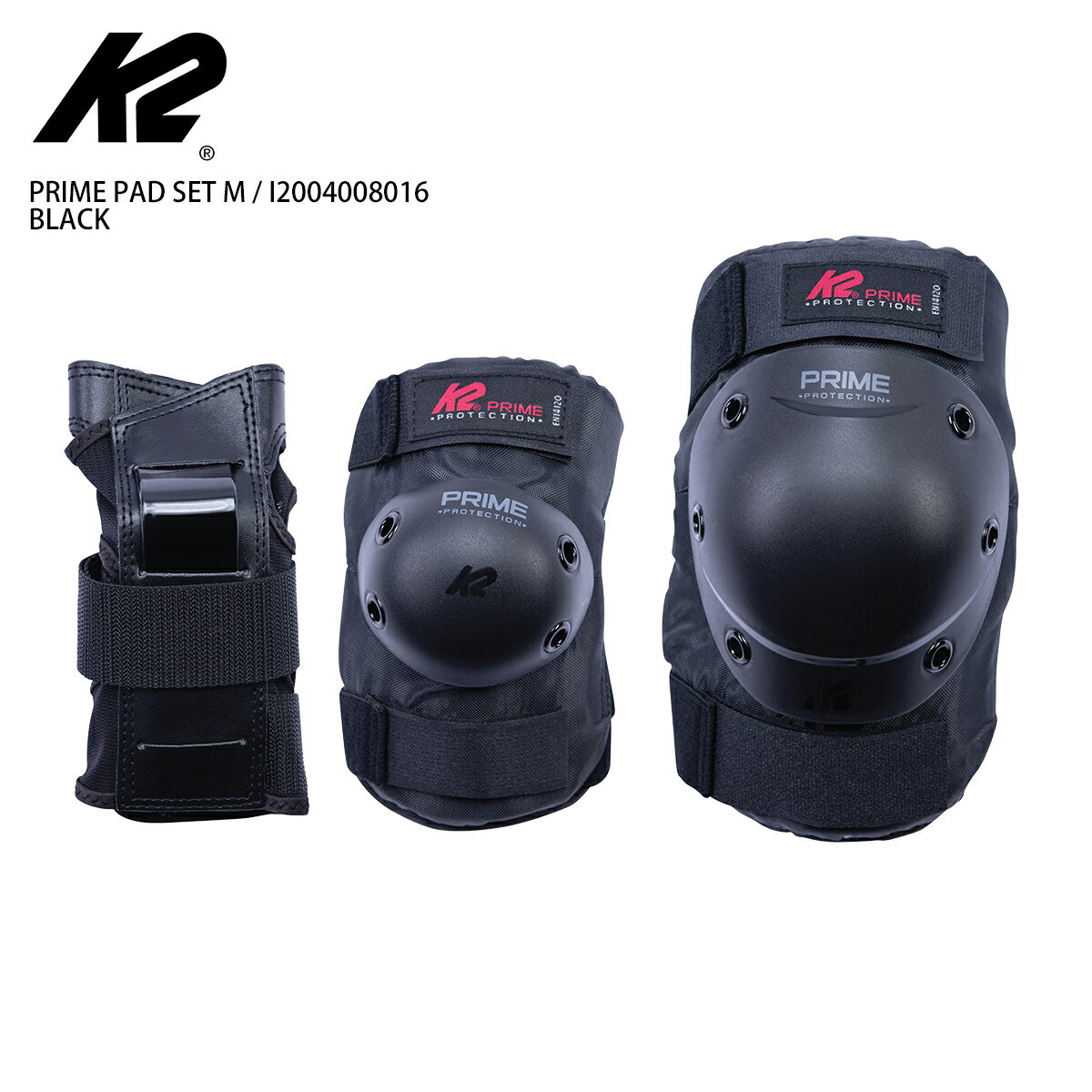 K2〔ケーツー インラインスケート プライム パッドセット プロテクターセット メンズ〕＜2022＞ PRIME PAD SET MEN S 初心者 ローラースケート ローラーブレード