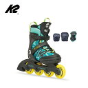 メーカー希望小売価格はメーカーカタログに基づいて掲載しています K2 ケーツー インラインスケート ジュニア■MARLEE PRO PACKFEATURES・Speed Lacing・Stability Plus Cuff・F.B.I. Frame・72mm 80A Wheels*・Max Wheel Size 76mm**・ABEC 3 Bearings・5 Size Adjustability*70mm 80A Wheels on size S**Max wheel size 72mm on size S Pad Set included in Pro Pack - Teal