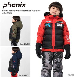 PHENIX〔フェニックス スキーウェア キッズ ツーピース〕＜2022＞ ESBG22P70 Norway Alpine Team Kid's Two-piece ノルウェーアルパインチームキッズツーピース 【上下セット ジュニア】