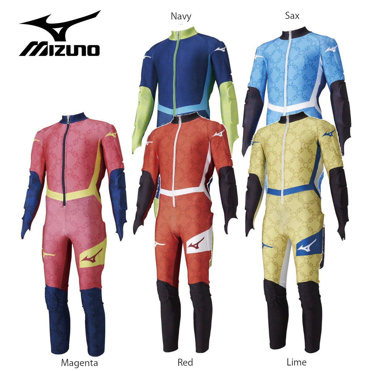 スキー ウェア メンズ レディース MIZUNO ミズノ ワンピース ＜2022＞ GS ONE-PIECE Z2MH1002 【FIS対応】【旧モデル21-22】