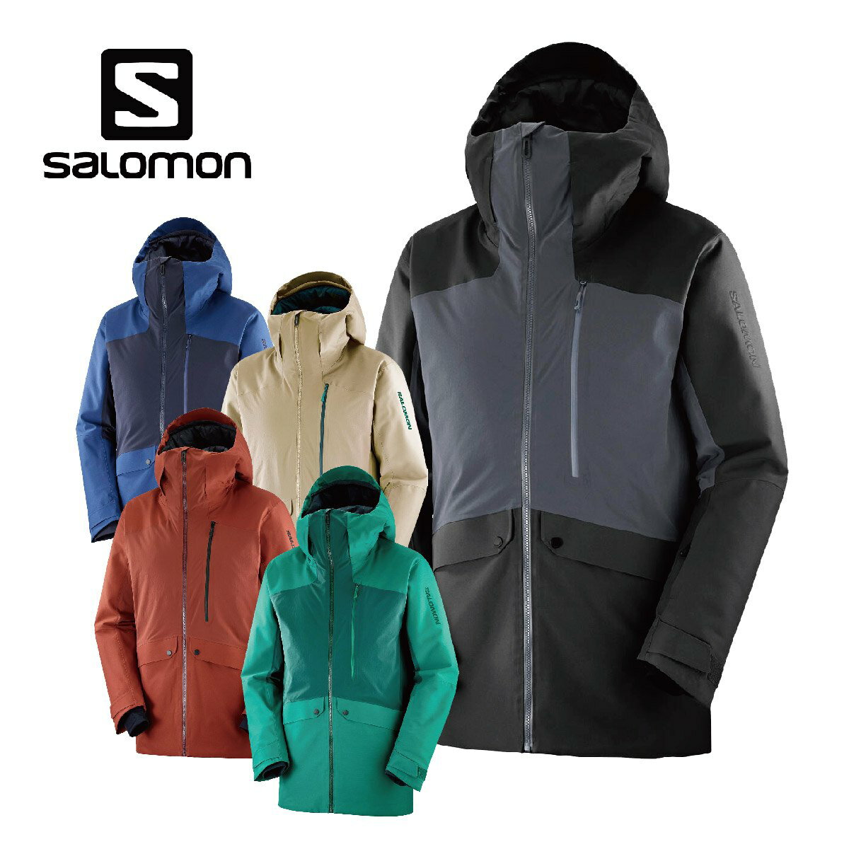 SALOMON サロモン スキーウェア ジャケット ＜2023＞ LC1857800 / LC1857700 / LC1858000 / LC1857900 / UNTRACKED JKT Mインサレーテッド・スキージャケット