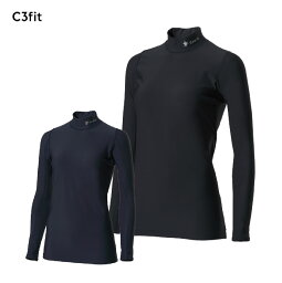 スキー アンダーウェア レディース c3fit シースリーフィット ＜2024＞ GCW62302 / Kodenshi Warm High Neck Long Sleeves