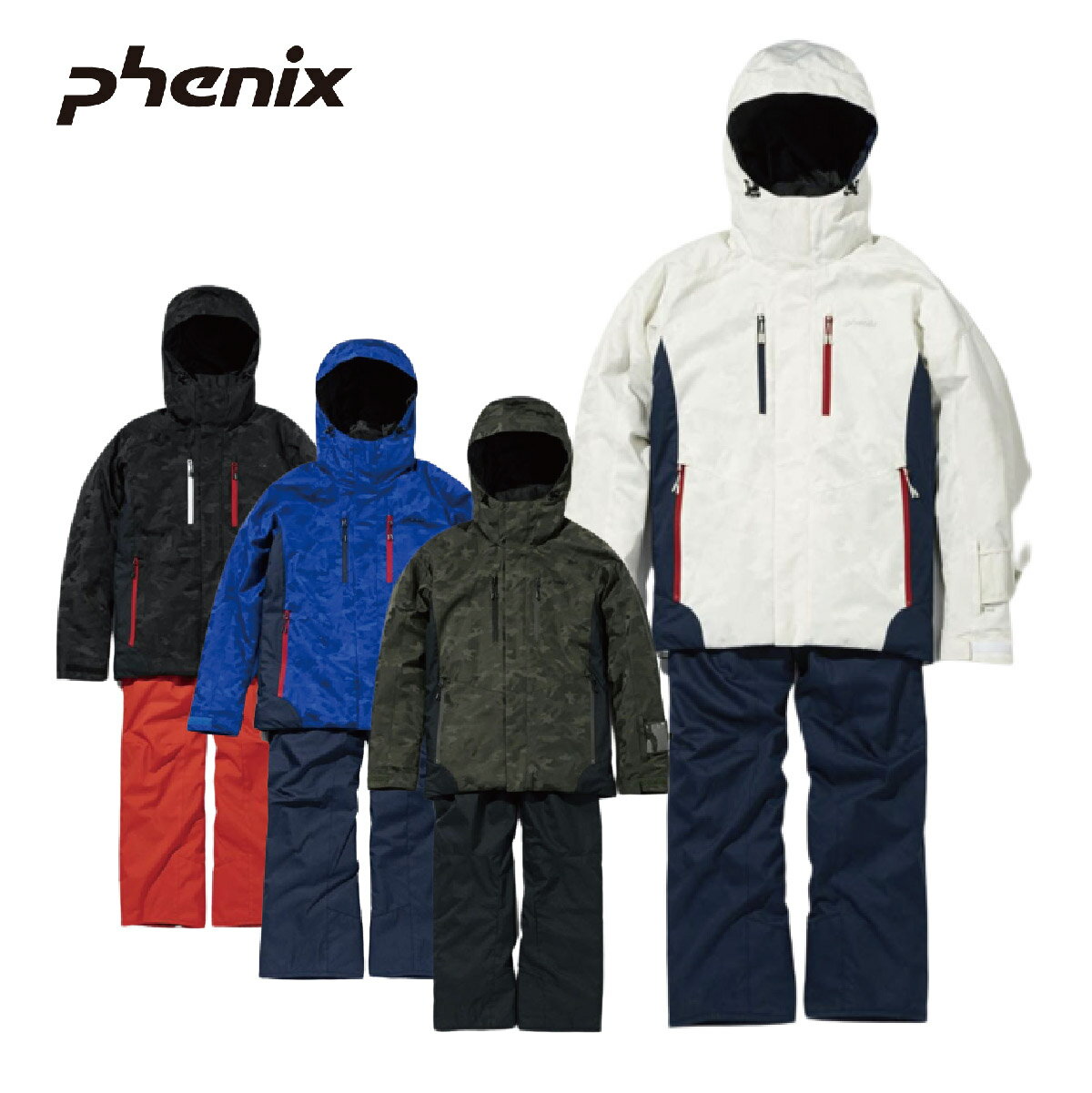 PHENIX フェニックス スキーウェア 上下セット ＜2023＞ ESM222P16 / ASTRONAUT SKI TWO-PIECE 22-23 旧モデル