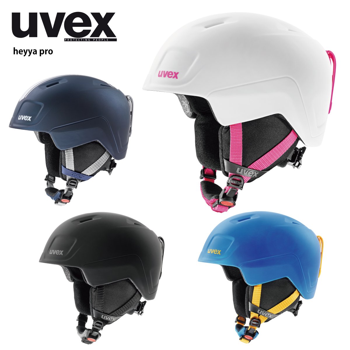 スキー ヘルメット キッズ ジュニア UVEX ウベックス＜2023＞heyya pro / ヘイヤプロ / 566253のサムネイル