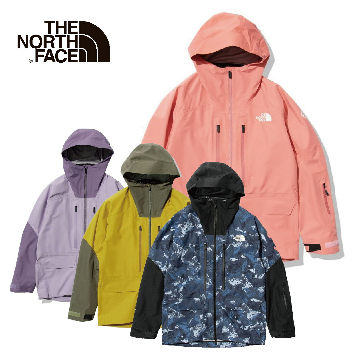 メーカー希望小売価格はメーカーカタログに基づいて掲載しています THE NORTH FACE ノースフェイス　スキーウェア ジャケット■ NS62203 / FL RTG Jacket　フューチャーライトアールティージージャケット素材75D Recycle Breathable Polyester FUTURELIGHT&trade;（3層）　（表側：ポリエステル100％、中間層：ポリウレタン エレクトロスピニング膜、裏側：ナイロン100％）SizeWS・WM・WL・S・M・L・XL・XXL（Wサイズ・XXLサイズ対応・UNISEX）ColorMR / ミスティライズLP / ラベンダー×パープルヘイズMP / ミネラルゴールド×ニュートープグリーンSM / スノーマウンテンカモ・FUTURELIGHT&trade;・Waterproof・Water Repellent Zippers・STRETCH・Helmet・Goggle Pocket・GREEN MATERIAL